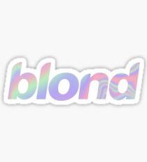 Blond Sticker