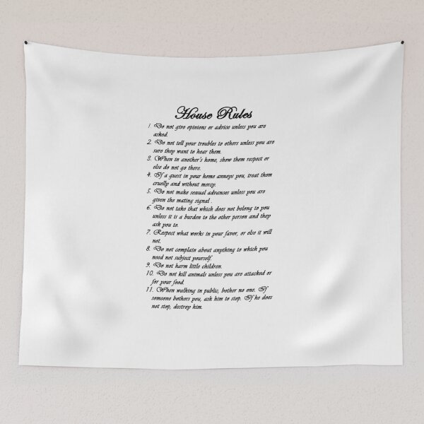 Item preview, Elegant Satanic Rules of the Earth designed and sold by ElentiyaDiligo.