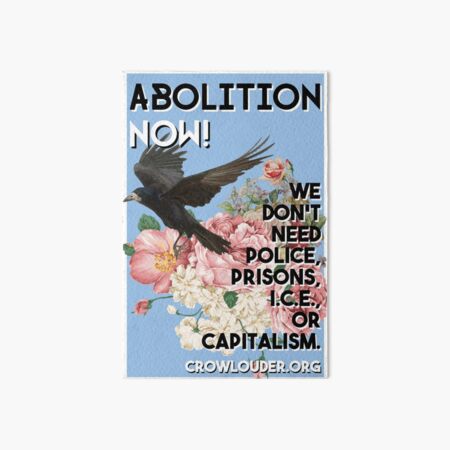 Vintage CROW - Abolition Art Board Print