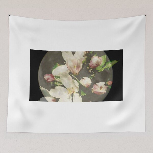 Item preview, apple blossoms on moon designed and sold by Leeanne Middleton.