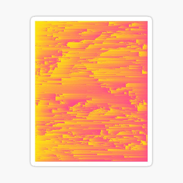 Item preview, Miami Speed - Abstract Pixel Art designed and sold by Jennifer Walsh Design.