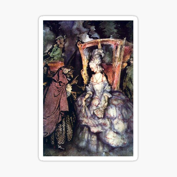Item preview, Cinderella - Brothers Grimm - Arthur Rackham designed and sold by forgottenbeauty.