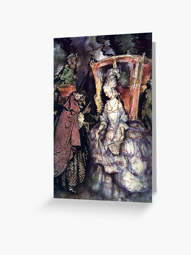 Tarjetas de felicitación «Cenicienta - Hermanos Grimm - Arthur Rackham» de  forgottenbeauty | Redbubble