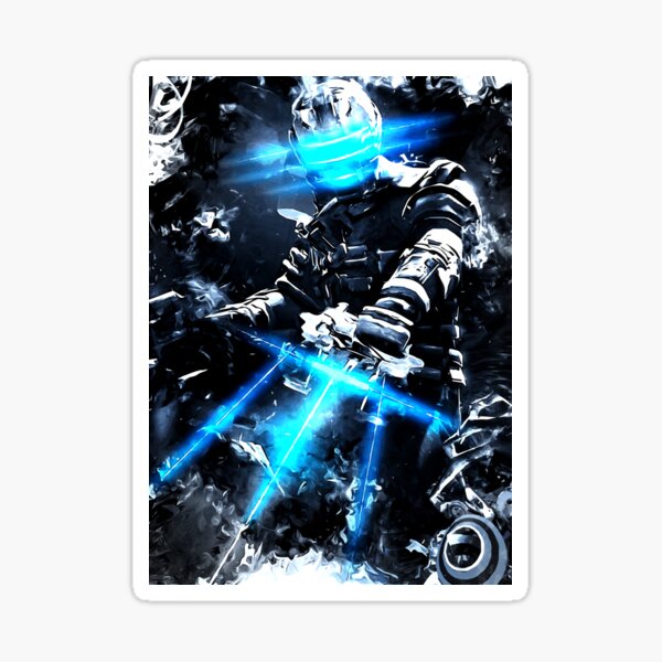 Dead Space White Noise Isaac Sticker
