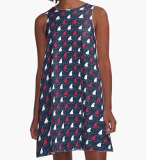 Landshark Fins 2 A-Line Dress