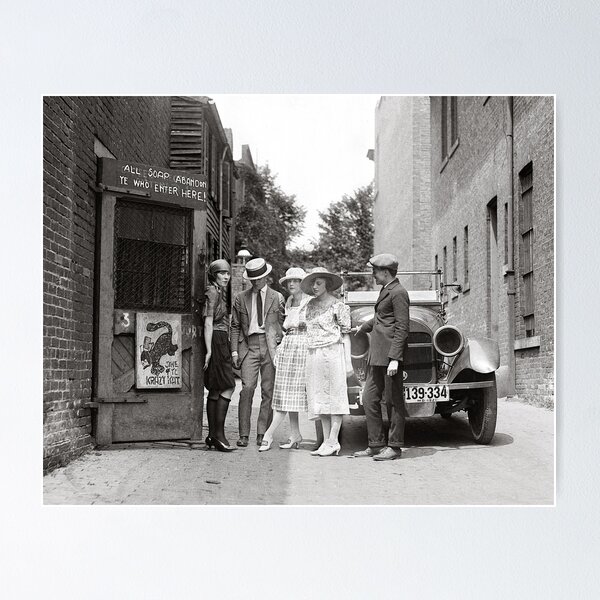 Vintage Photo - 1930's Prohibition Ends at Last Speakeasy, wall art, home  decor