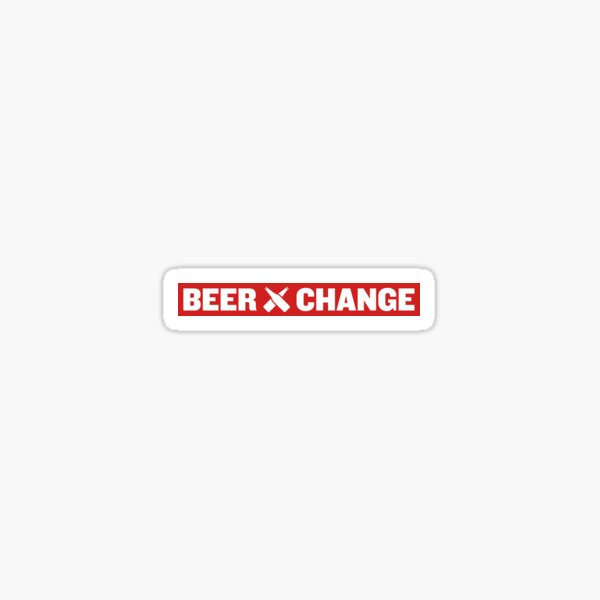 Red Box Logo Sticker