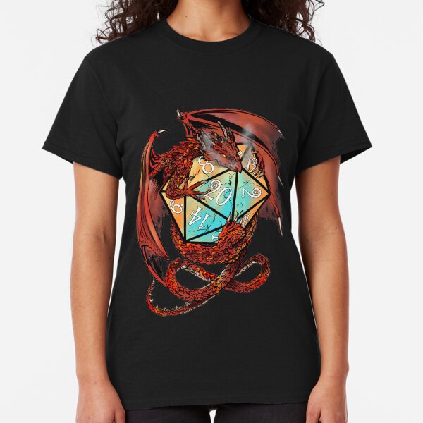 Red Dragon Dice Classic T-Shirt