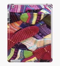 Sock Addict -Hand knit socks available at tinasox.etsy.com iPad Case/Skin