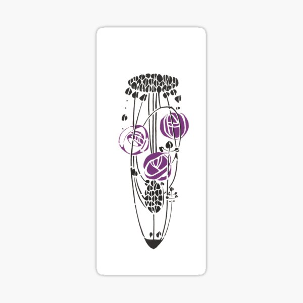 Item preview, Charles Rennie Mackintosh Roses 4. designed and sold by Alexandra Dahl.