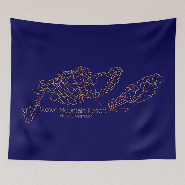 Item preview, Stowe Trail Map designed and sold by ChasingGnarnia.