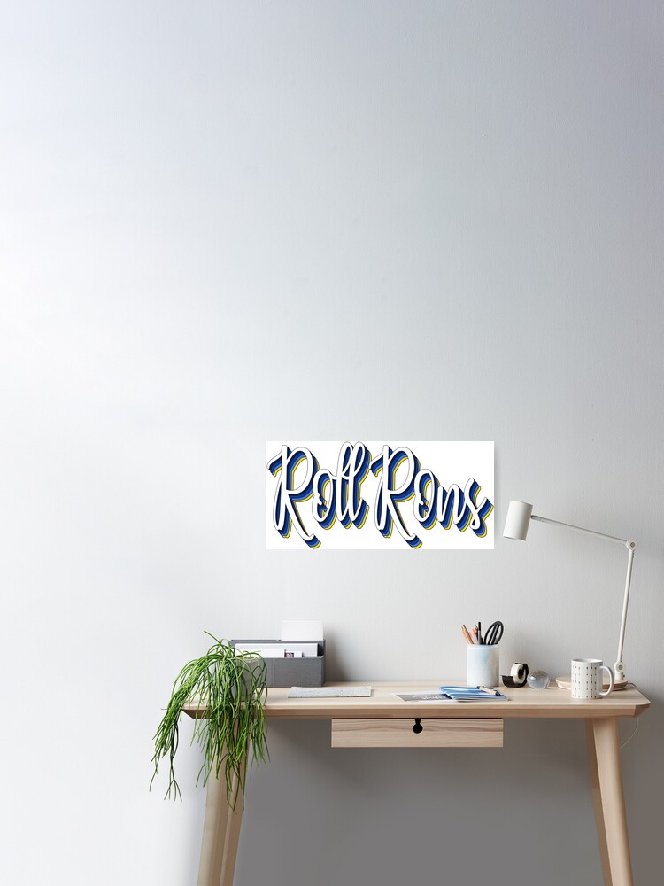 Roll 'Rons BCC-HS Poster by | Redbubble