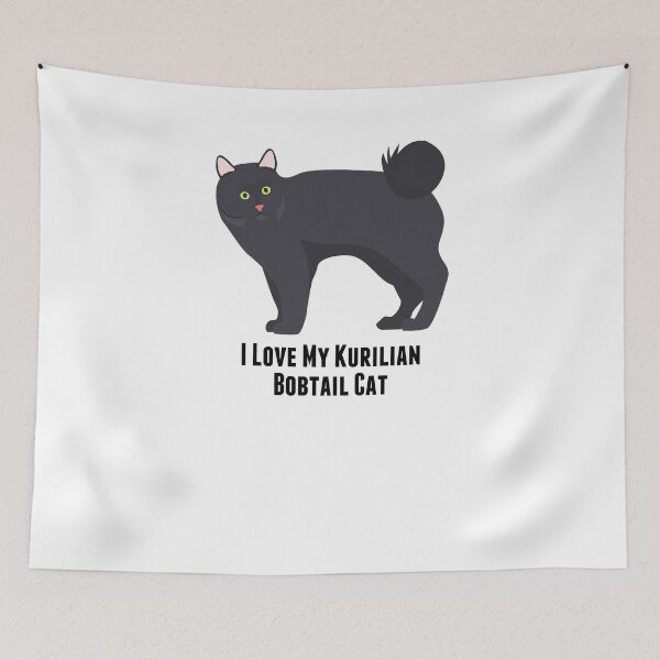 Item preview, I Love My Kurilian Bobtail Cat designed and sold by rodie9cooper6.