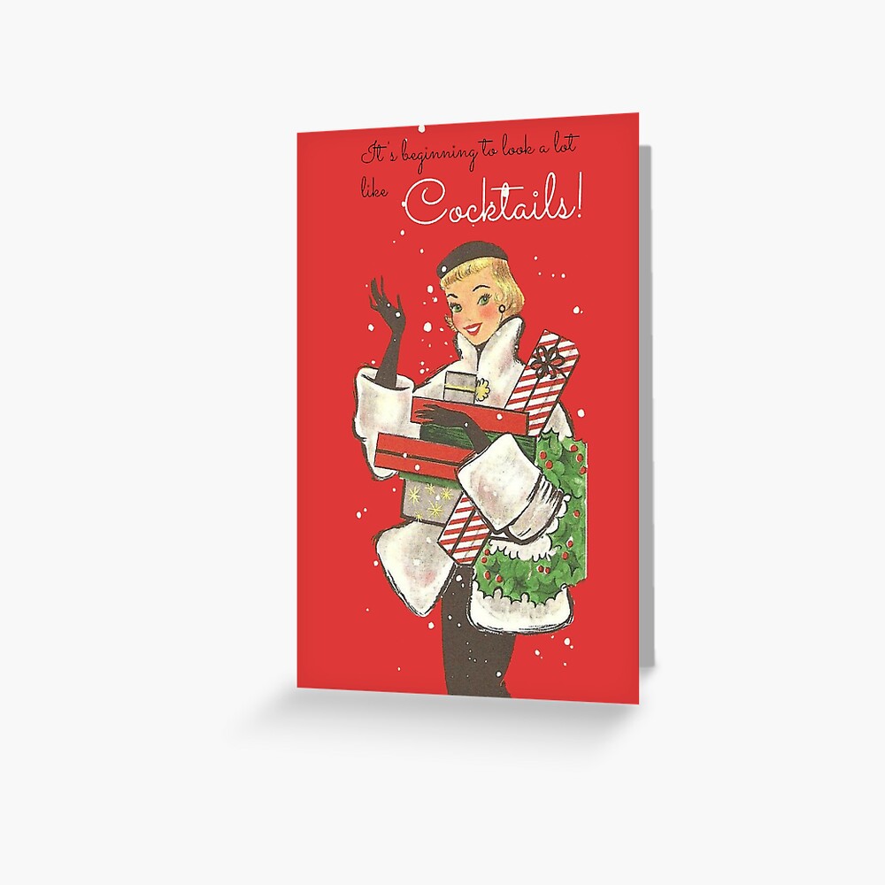Vintage christmas greeting cards lot 