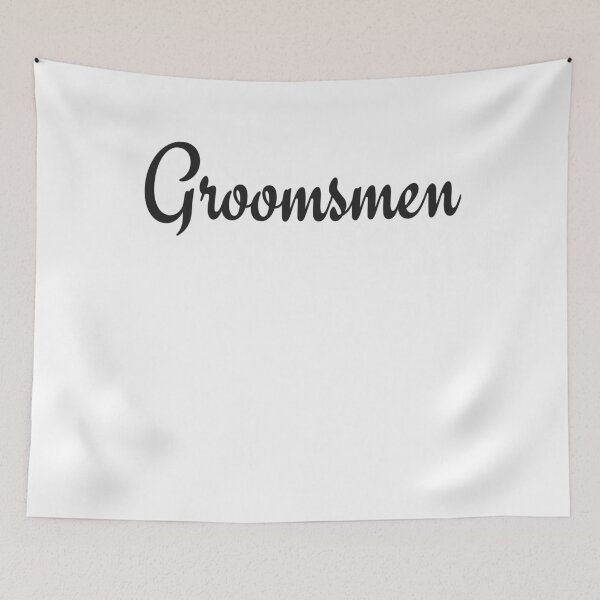 Item preview, Groomsmen- wedding party shirts designed and sold by CDsTees.
