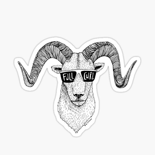 large dall sheep sticker Stickers, Labels & Tags Paper Paper & Party ...