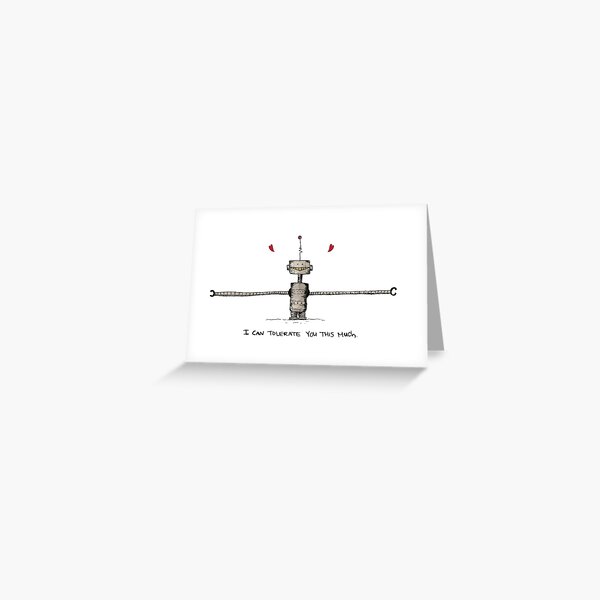 Robot Love Greeting Card