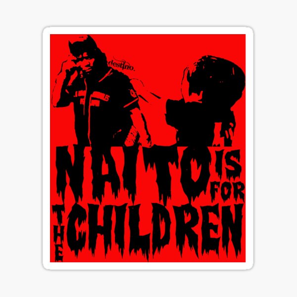 Item preview, Naito's Children Sticker designed and sold by RedEqualsGreen.