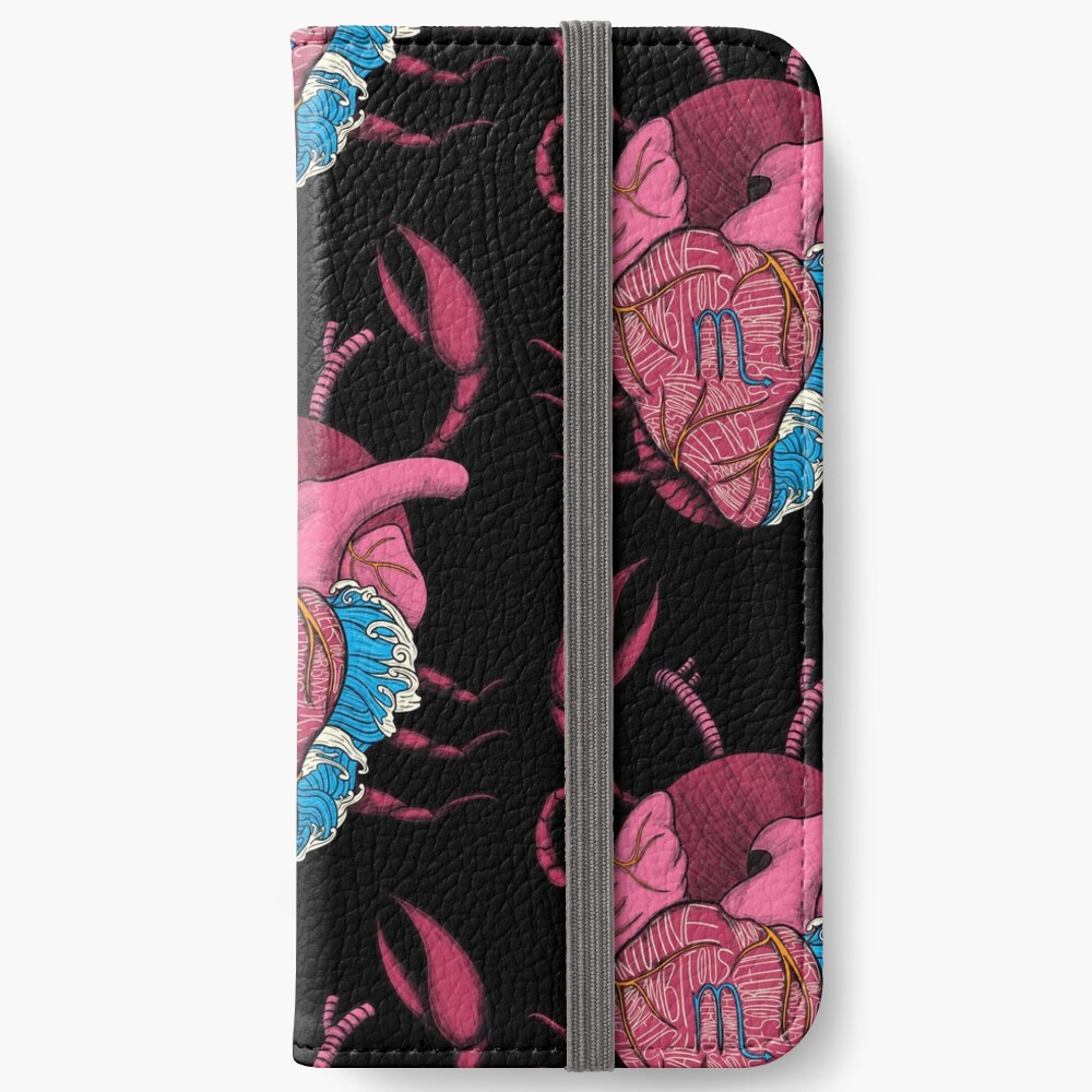 Scorpio Heart iPhone Wallet