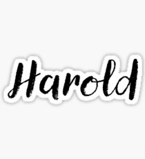 Harold - süße Mädchen Namen für Frau Tochter Sticker