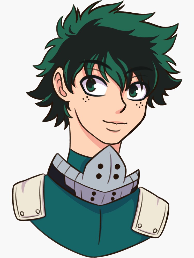 "Deku" Sticker by JailenWolf | Redbubble