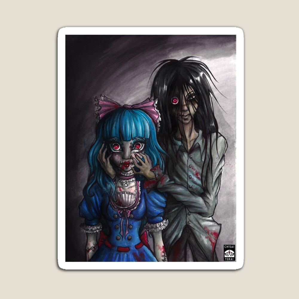 Sally Play With Me Creepypasta Poster Art Print By Artist Chris Oz Fulton