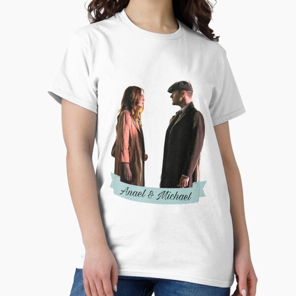 Vista previa del artículo con la obra «Anael y Michael», diseñado y vendido por Emily D'Amato.
