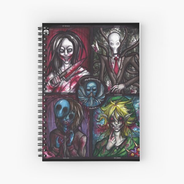 Creepypasta Cuaderno de espiral