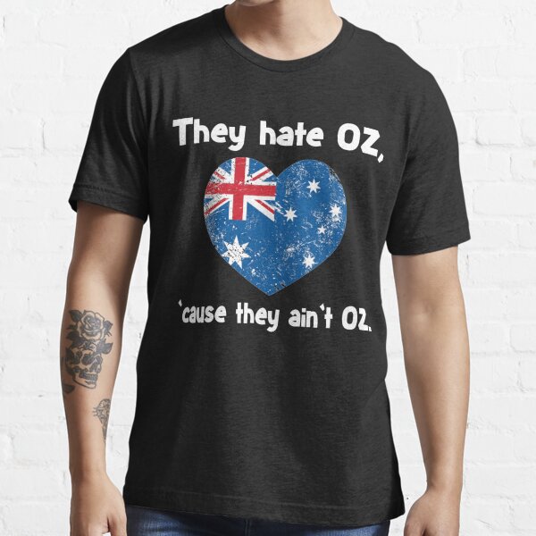 frygt Anonym kupon Funny Australia Shirt - Funny Australian Shirt - Australian Flag - The Hate  Aus 'Cause They Ain't Aus" T-shirt for Sale by Galvanized | Redbubble | australia  t-shirts - australia t-shirts -