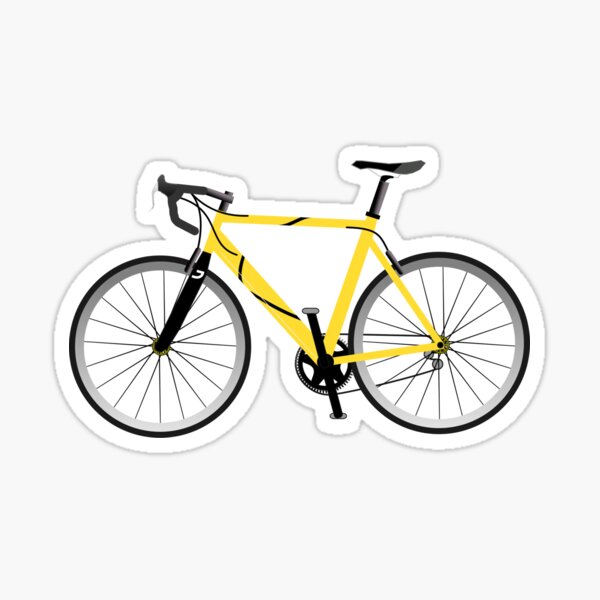 Ombre autocollant vélo de course vélo tour France vélo course Sport Sticker