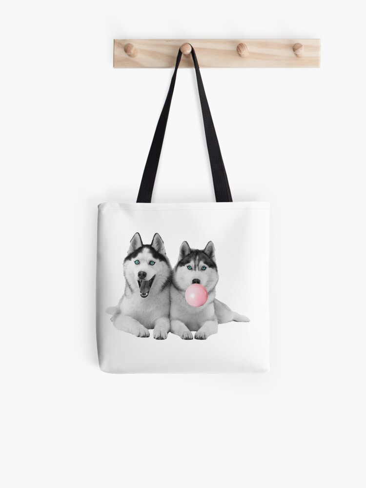 Husky Hair Tote Bag – Bubblegum Pets