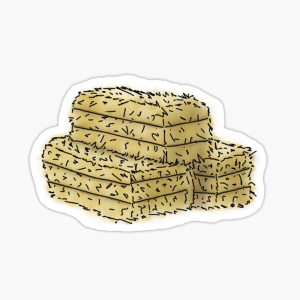 Hay Bale Stickers Redbubble