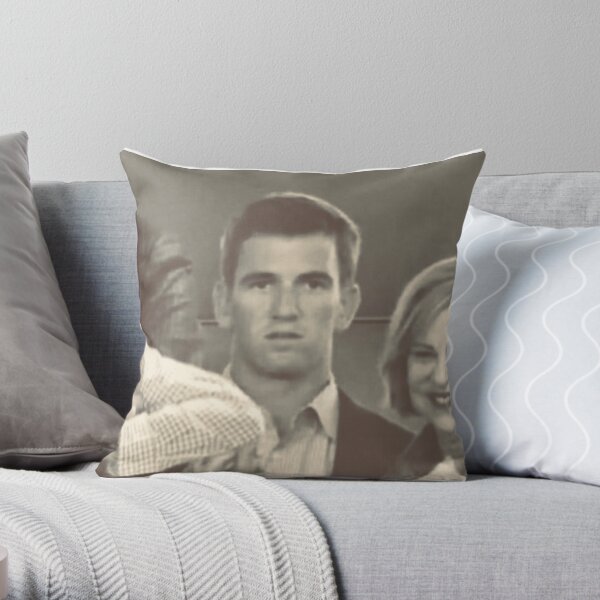 David Beckham Black and White Throw Pillow by New Inspiration - Pixels