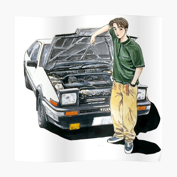 Download Initial D Phone Wallpaper Accelerate your Style Wallpaper |  Wallpapers.com