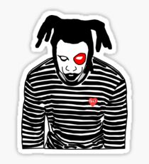 Denzel Curry- Clout Cobain Sticker