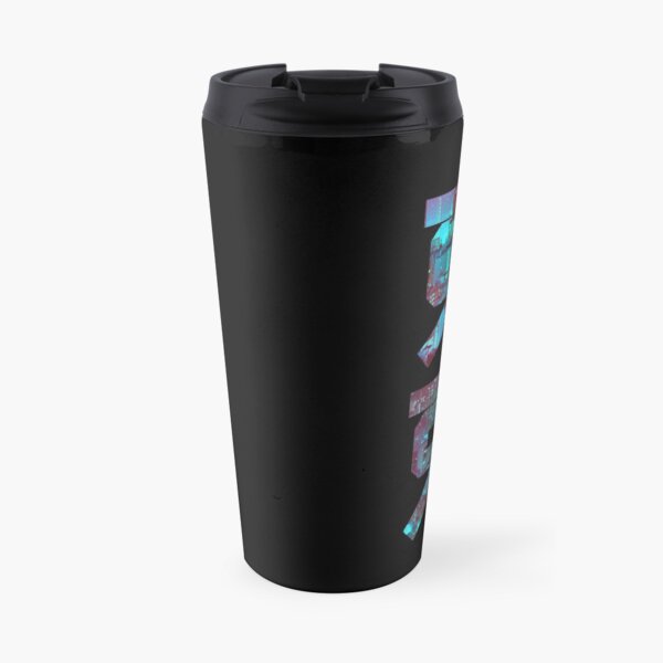 Tokyo Kanji Cyberpunk Travel Mug