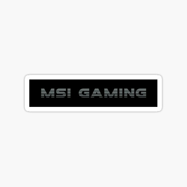 Smol MSI-Spiele Sticker