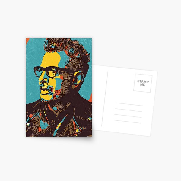 Jeff Goldblum Postcard