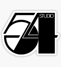 studio 54 retro Sticker