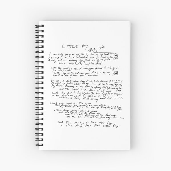 Like Gold - Handwritten Lyrics | Spiral Notebook