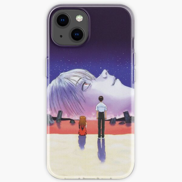 The End Of Evangelion (HD - No Text & Logos) iPhone Soft Case