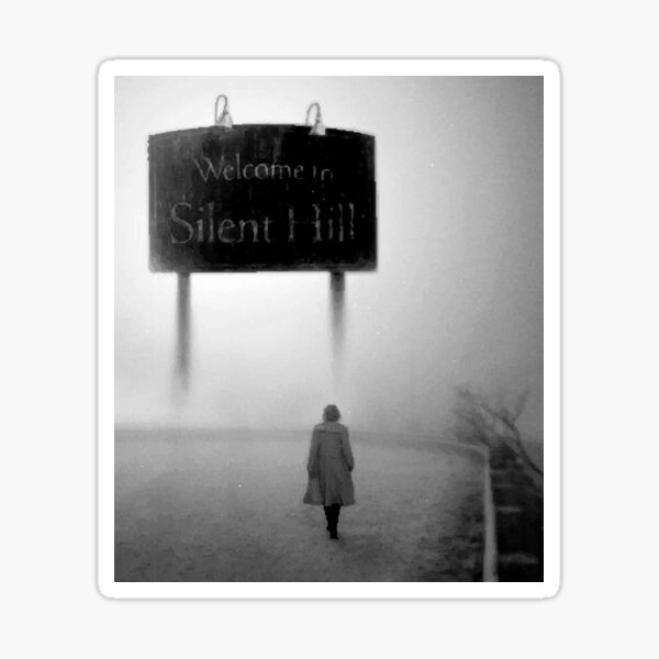 Welcome To Silent Hill Pegatina