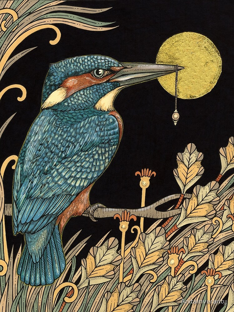Thumbnail 5 of 5, Graphic T-Shirt, King Fisher designed and sold by AnitaInverarity.