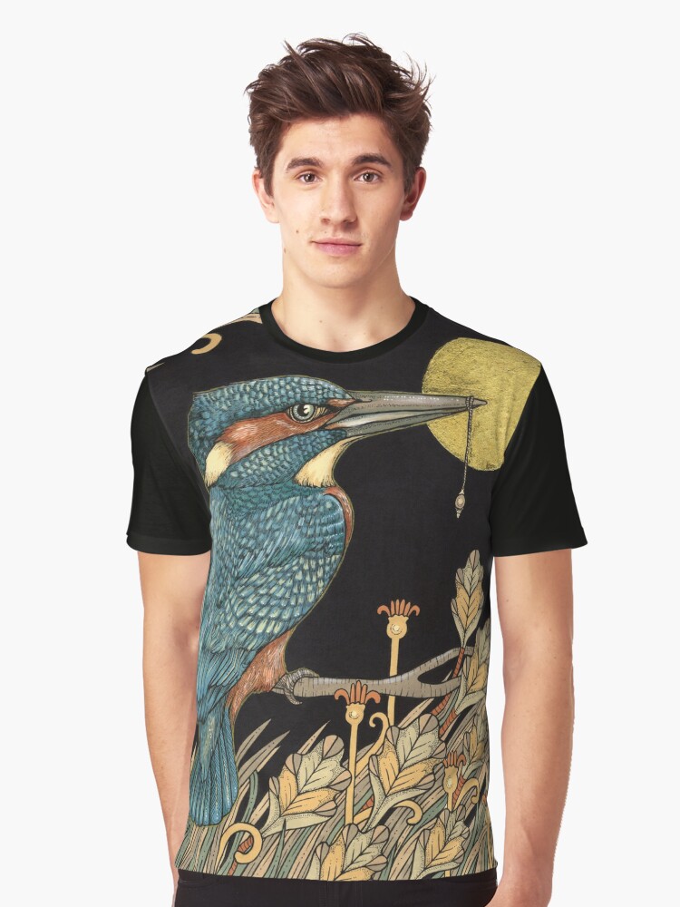 Thumbnail 1 of 5, Graphic T-Shirt, King Fisher designed and sold by AnitaInverarity.