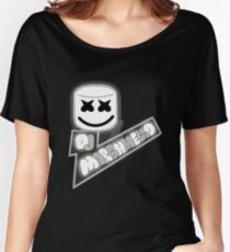 Camiseta ancha para mujer DJ Marshmello