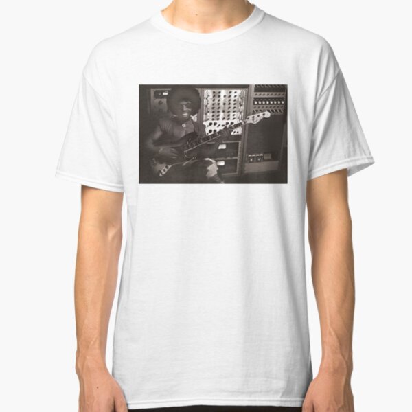 Sly Stone Playing Bass in the Studio Classic T-Shirt
