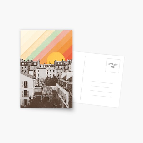 Item preview, Rainbow Sky Above Paris designed and sold by florentbodart.