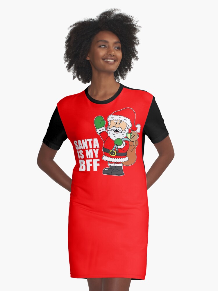 Santa t shirt dress online