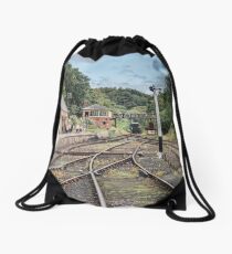 Rowley Station Drawstring Bag