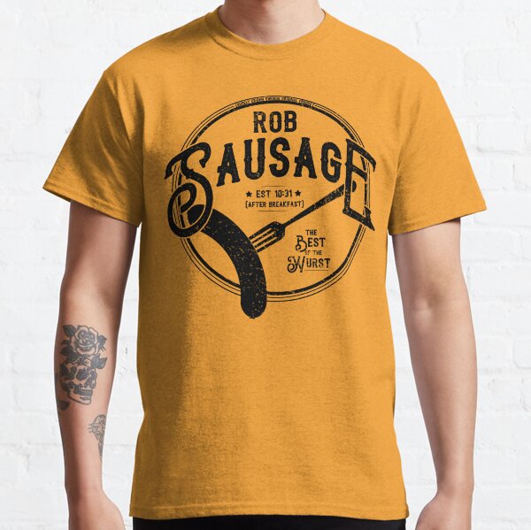 Rob Sausage Vintage Black Classic T-Shirt